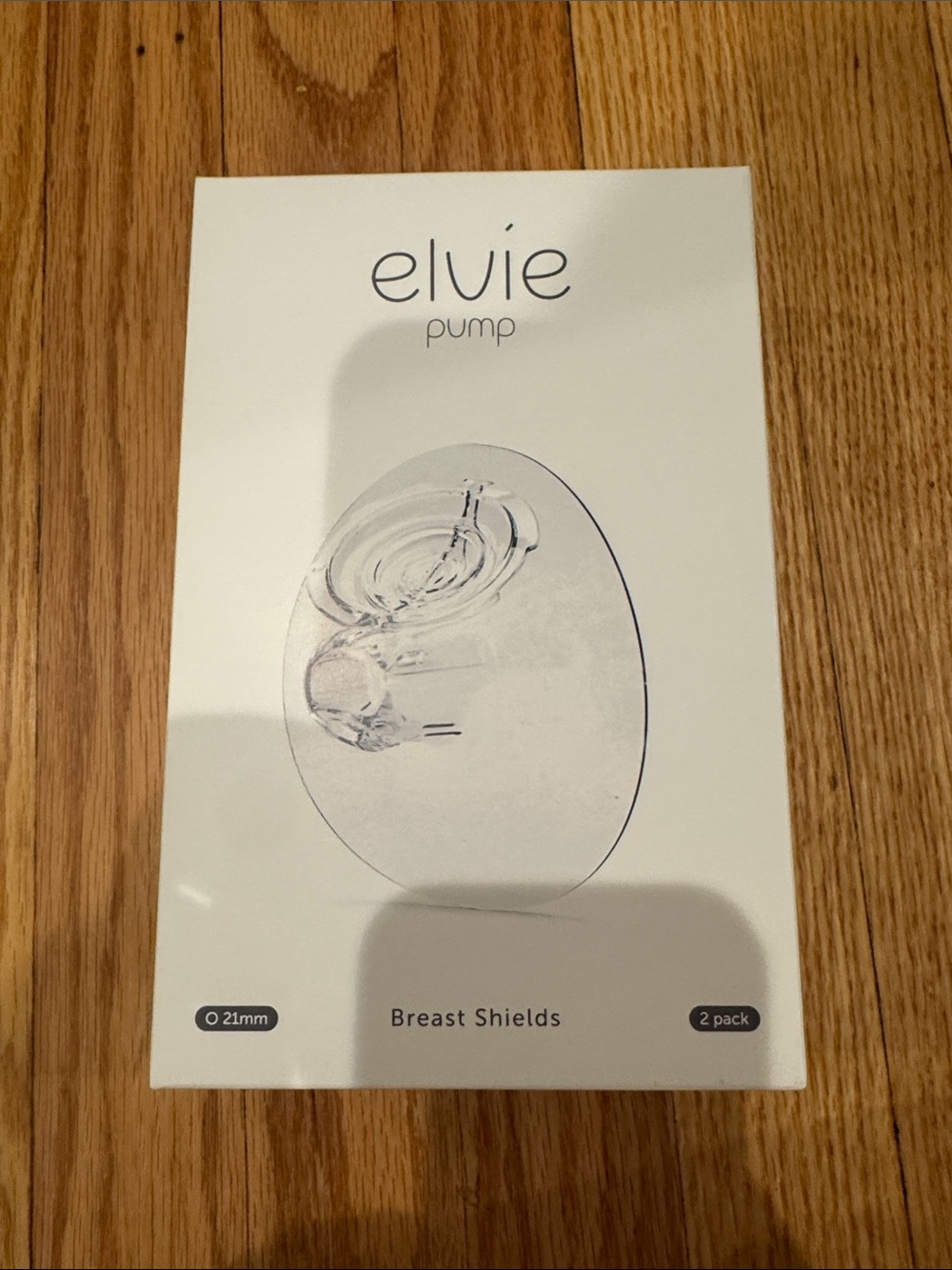 Elvie Pump Breast Shields (White) - 2 Pack